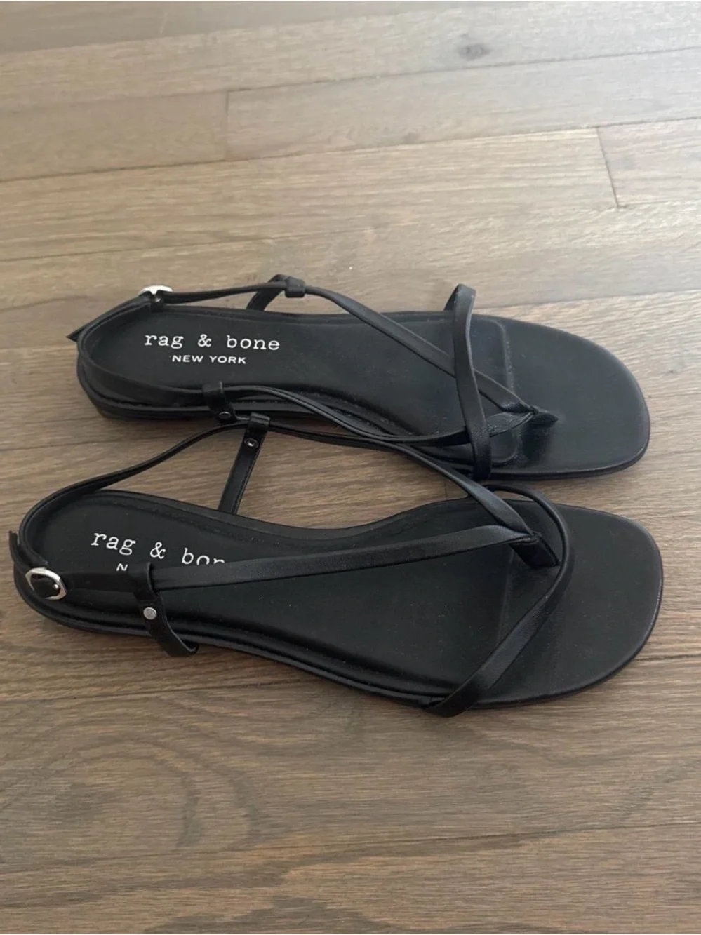 Black Rag & Bone sandals in size 7